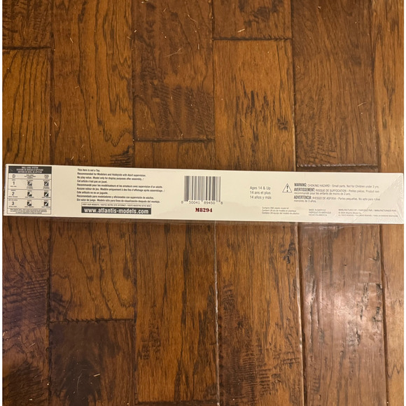 ATLANTIS M8294 USS RAMSEY DEG-2 GUIDED MISSLE DESTROYER MODEL KIT-NIB-1:311 - Picture 9 of 9